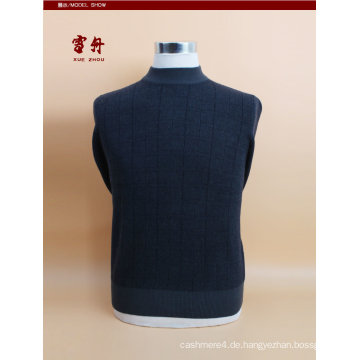 Yak Wolle / Kaschmir Rundhals Pullover Langarm Pullover / Kleidung / Garment / Strickwaren